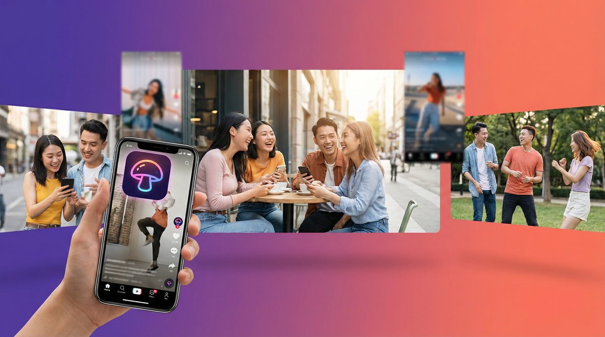 蘑菇视频高清短视频在线观看平台主视觉 - glshblii.cn